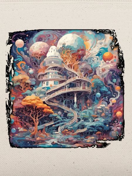 Psychedelisch / Schloss / All / Halluzination