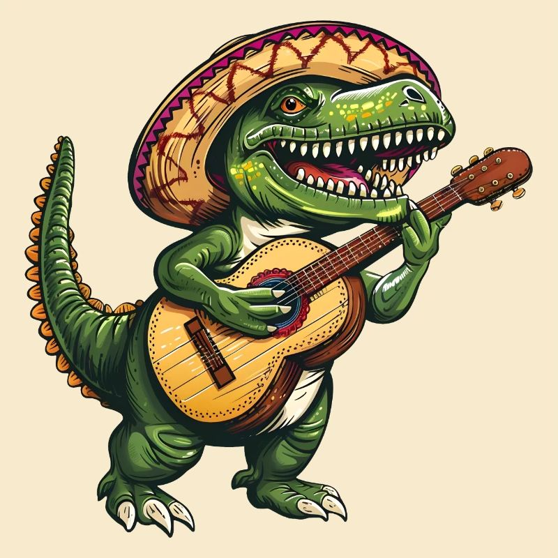 Cinco de Mayo T-Rex Cool