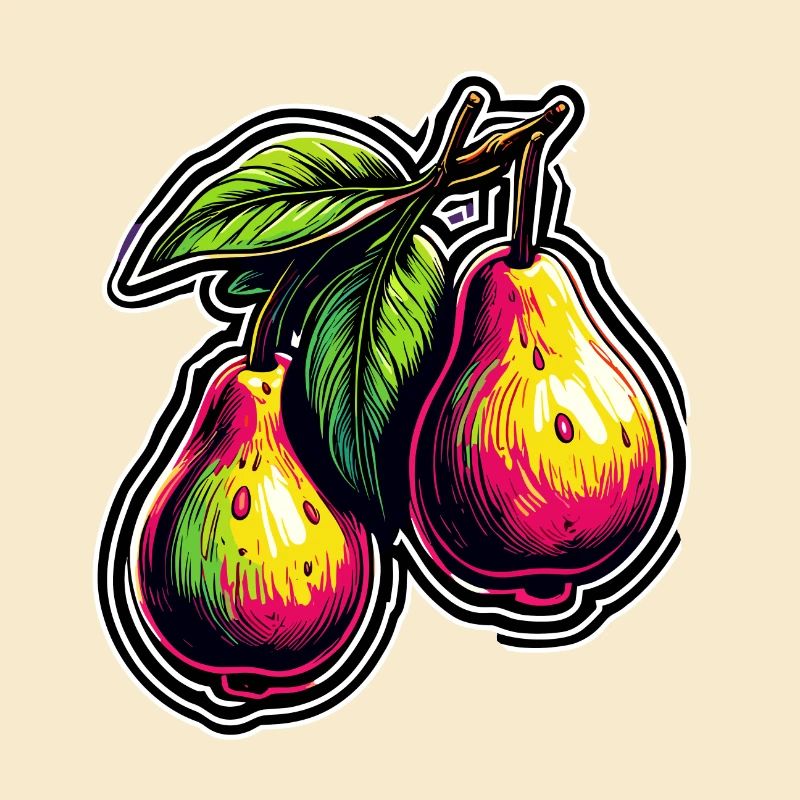 Lebensmittel / Obst / Markt / Vitamine / Design
