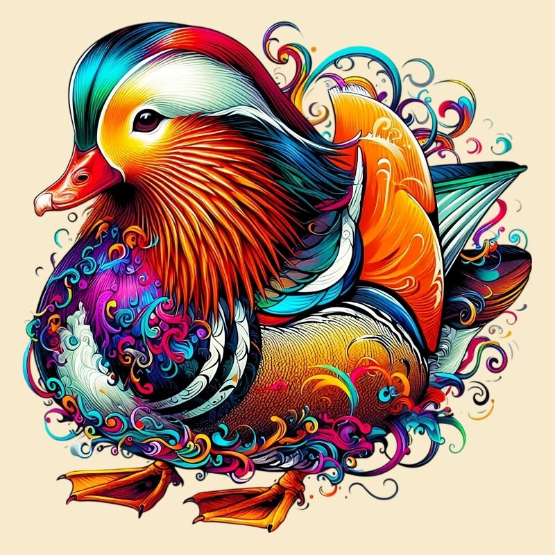 Mandarin duck