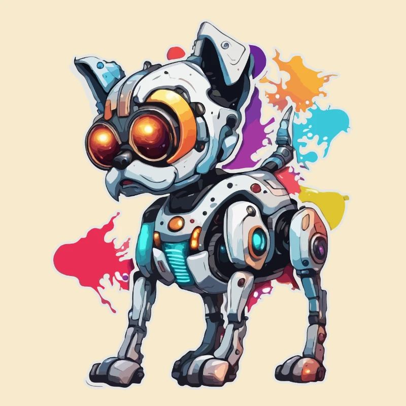 Robot Animal / AI / Mechanized Animals / Comic