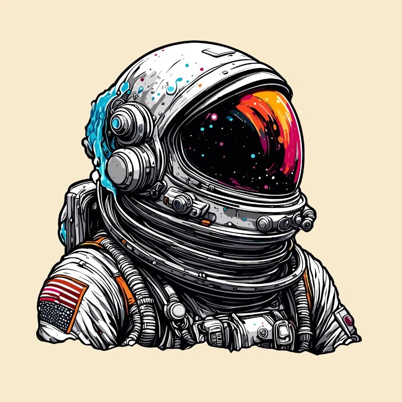 Astronaute / Espace / Vaisseau spatial / Vaisseau spatial / Lune