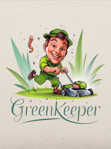 Greenkeeper Rasenmäher Gärtner Garten Geschenkidee
