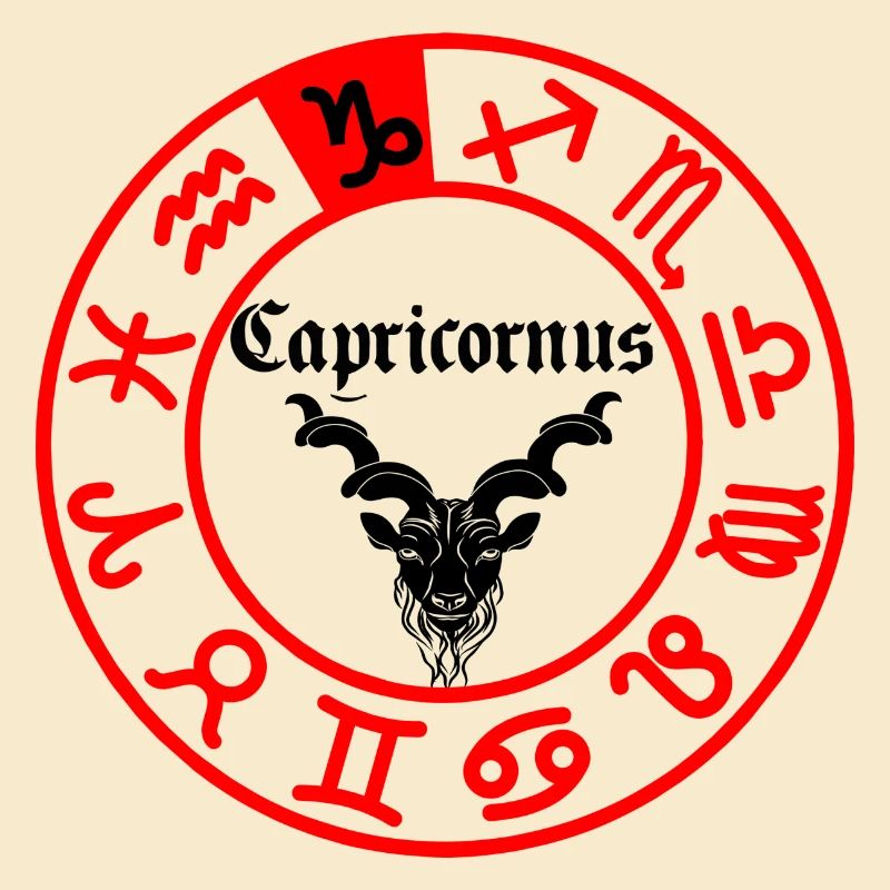 Zwölf Sternzeichen Steinbock Steinbock
