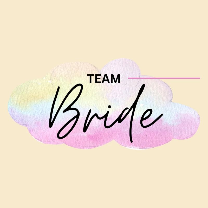 Team Bride - Rainbow Cloud