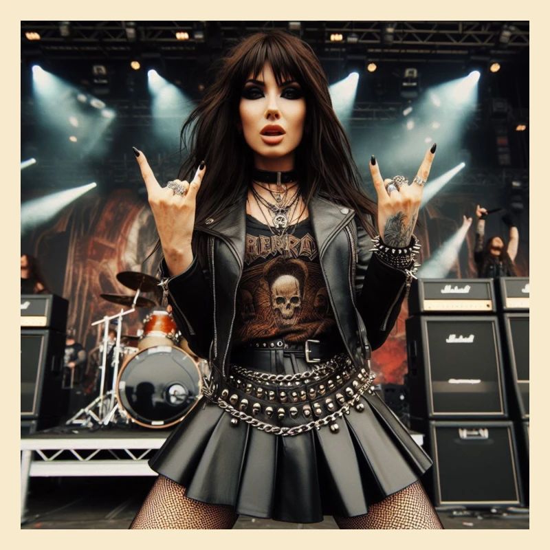 Metalhead devant la scène
