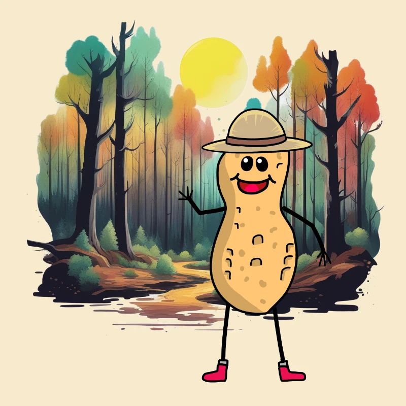 Forest, Nature, Trees, Peanut, Nature Lover