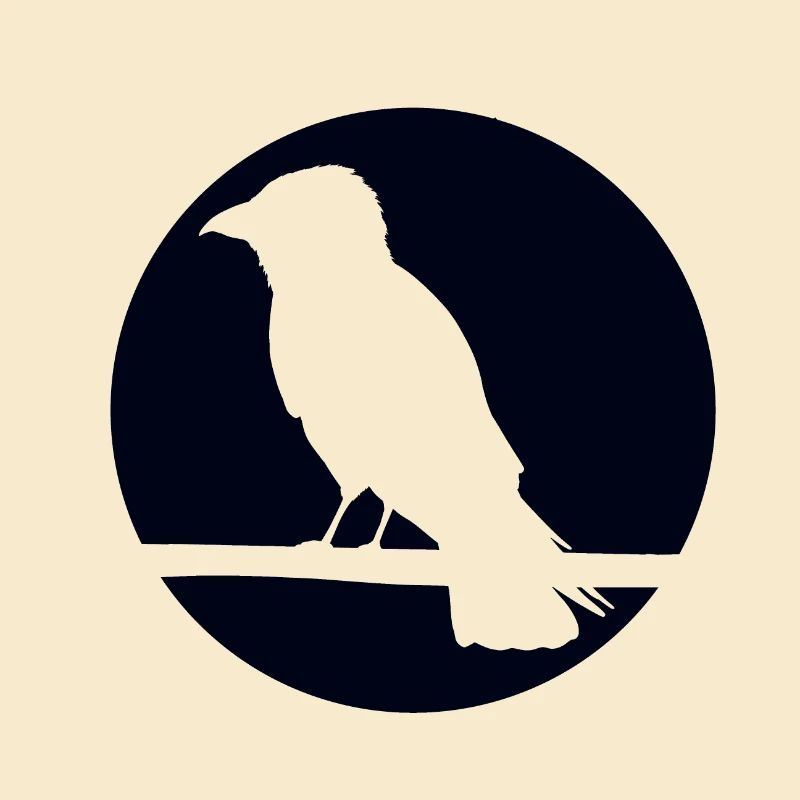 Crow on a branch