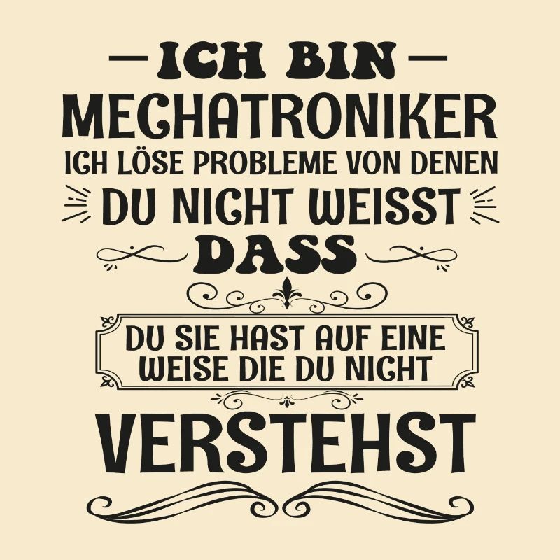 Funny Mechatronics, Mechatronics Technician Profession Gift