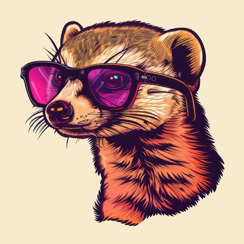 Mongoose, mongoose, sunglasses, summer, gift