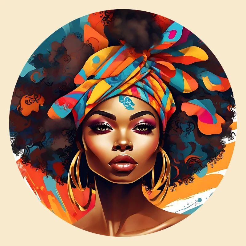 Afro Style Bunte Harmonie