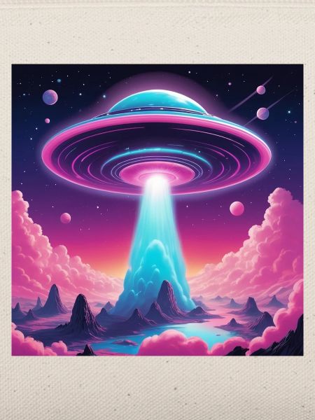 UFO in den Bergen