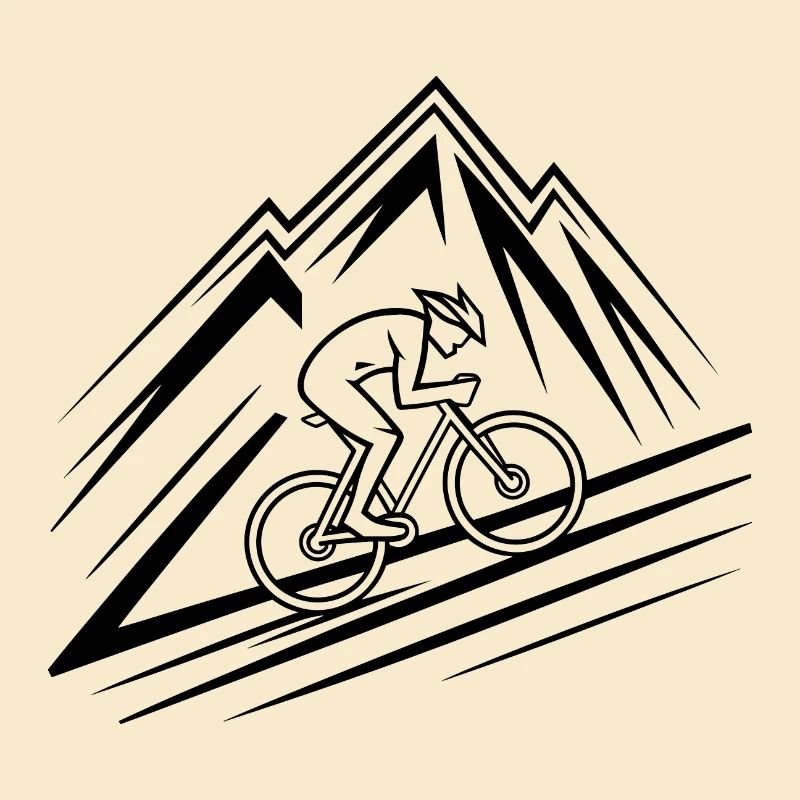 Bicycle Mountain Mountain Mountain Biker
