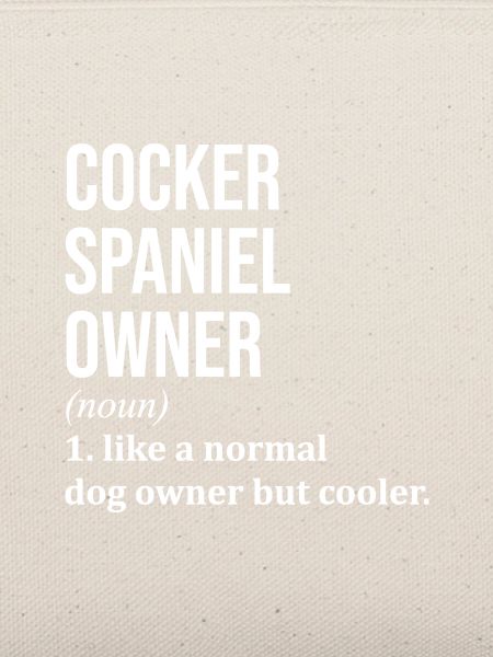 Cocker Spaniel Cocker Spaniel Cocker Spaniel