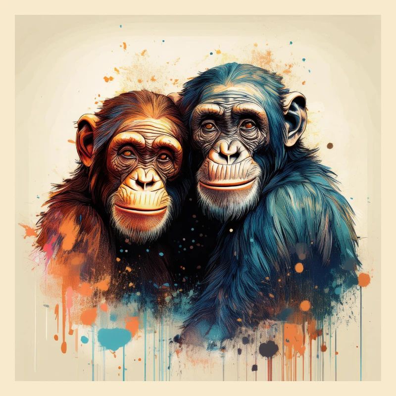 Verliebte Chimpansen