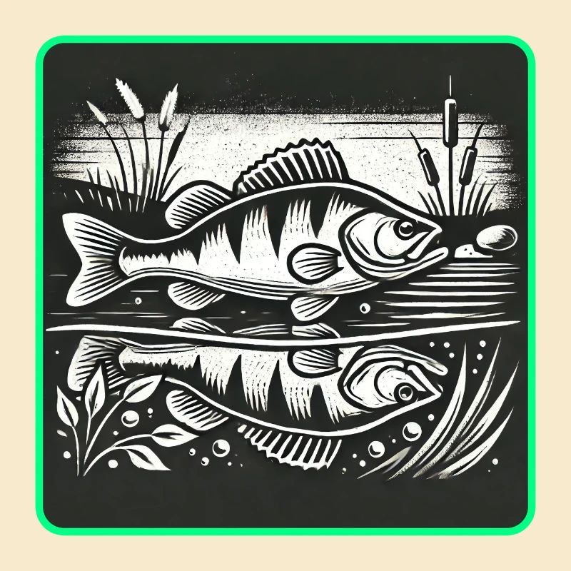 Perch predatory fish design