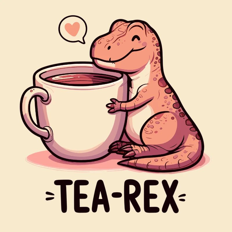 Tee Rex Tee-Rex Teetrinker Geschenk