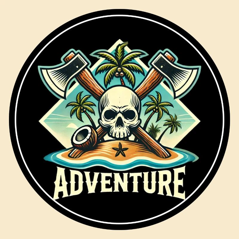 Abenteuer Skull Insel Patch