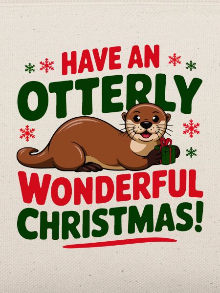 Otterly Weihnachtsfeier Design