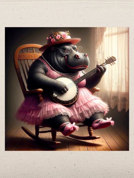 Nilpferd Banjo