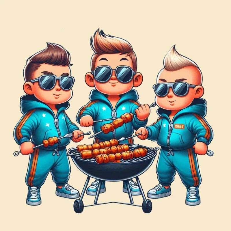 Coole Grill Freunde