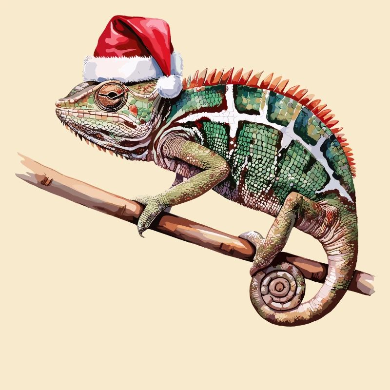 Weihnachts Chamäeon