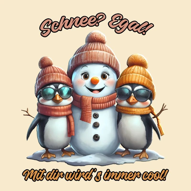 Schnee? Egal! Winterspaß mit Freunden