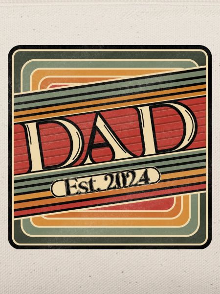 Dad Est. 2024 Retro Design
