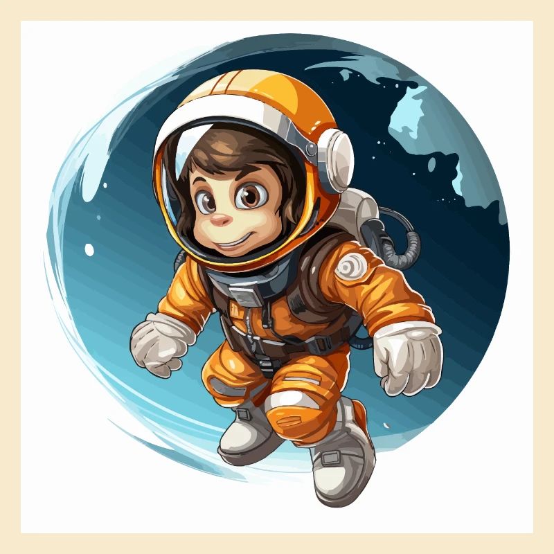 Le primate de l’espace