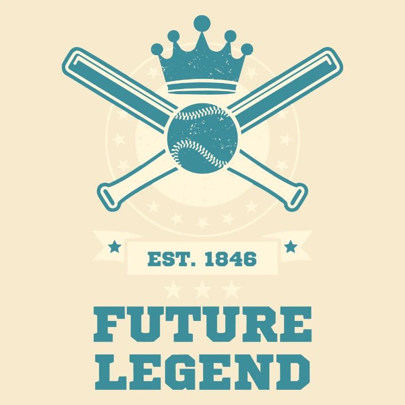 Retro Baseball Future Legend – Sportmotiv