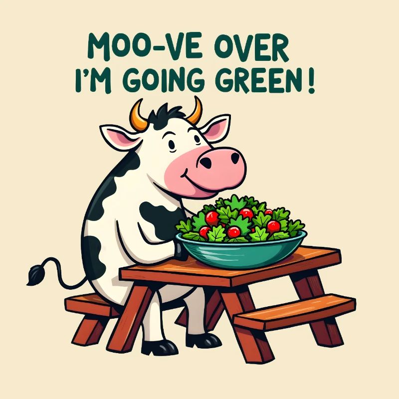 Moo-ve Over, I'm Going Green!