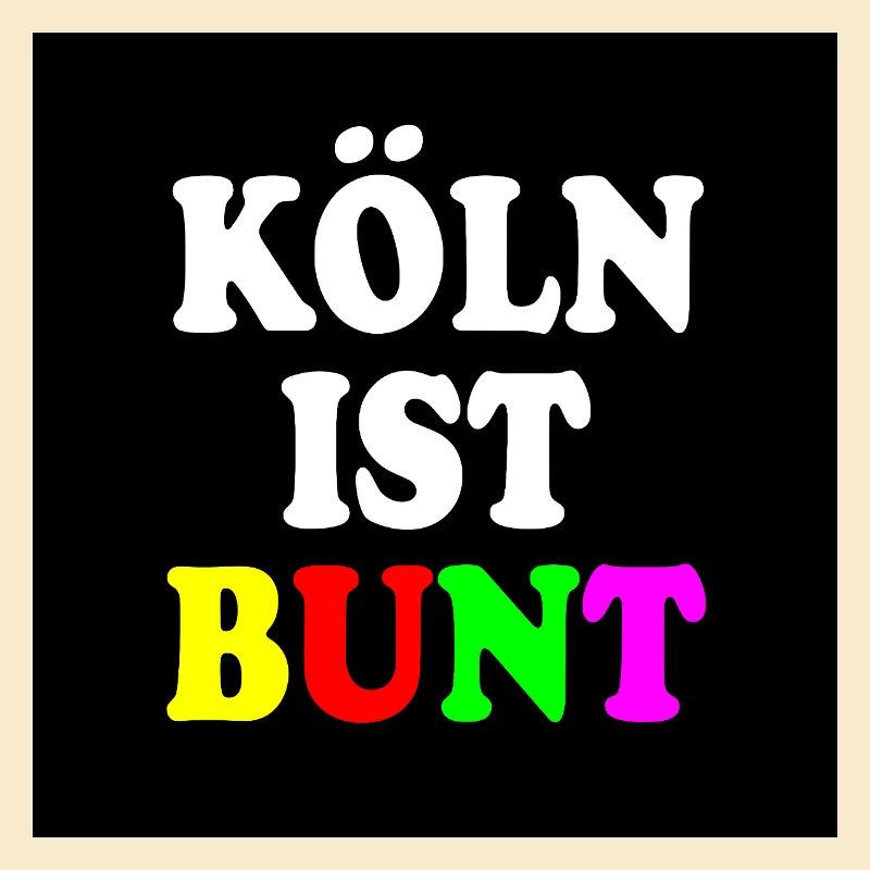 Köln ist bunt