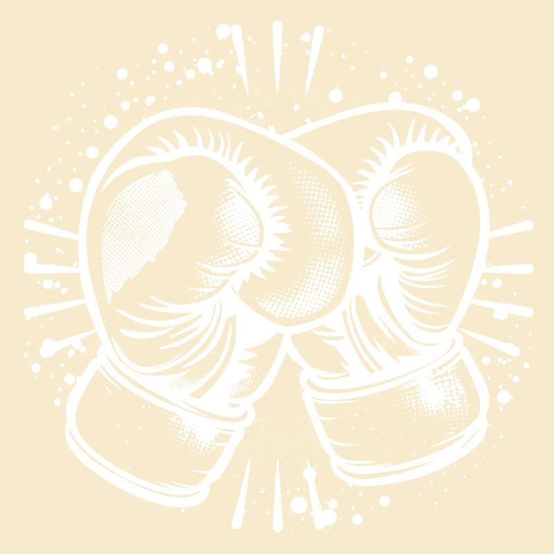 Dessin de gants de boxe