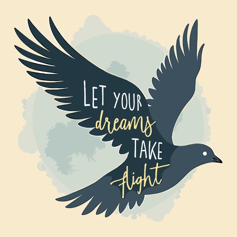 Let Your Dreams Take Flight Seagull Bird