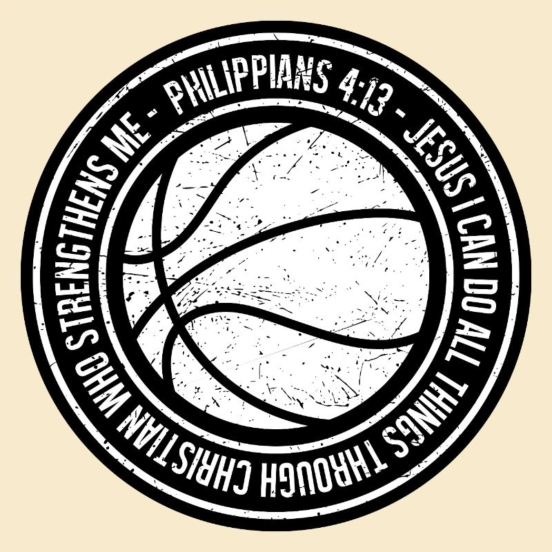 Basketball Glaube Philipper 4:13