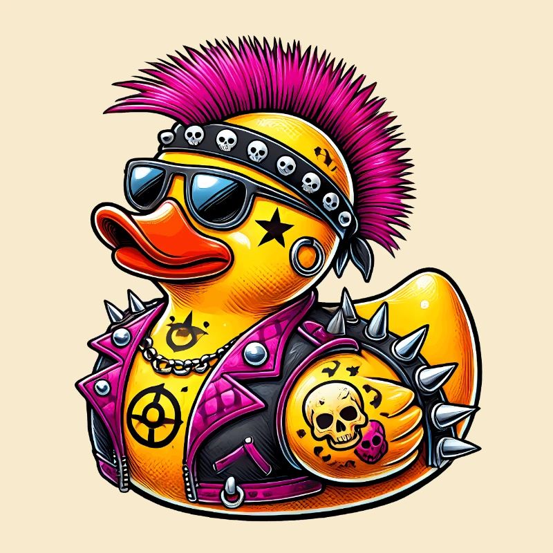 Punk Gummiente