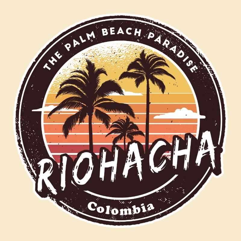 Riohacha Palm Trees Beach Design