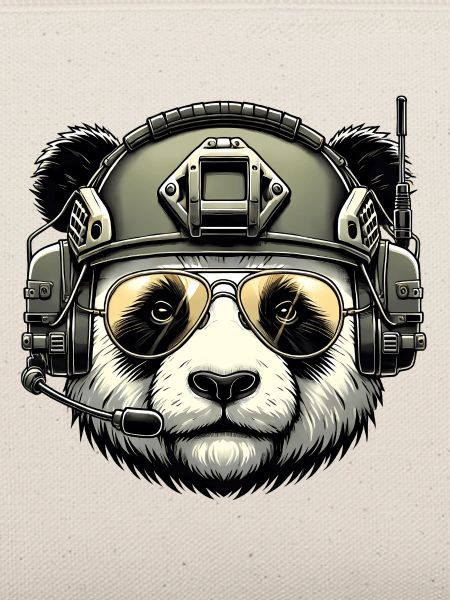 Panda Military Army Design