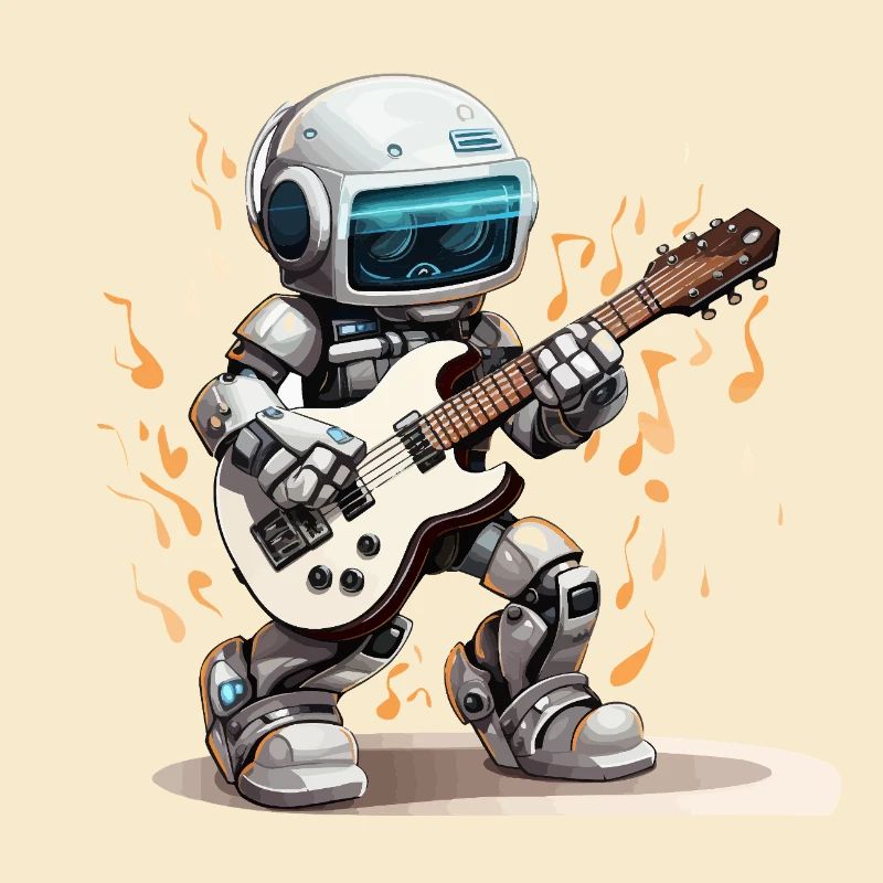 Le guitariste robotique