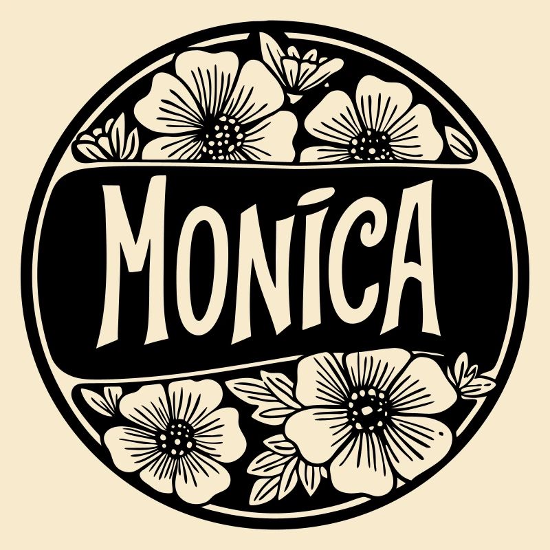 Monica | MONICA.(Vectorgraphic)