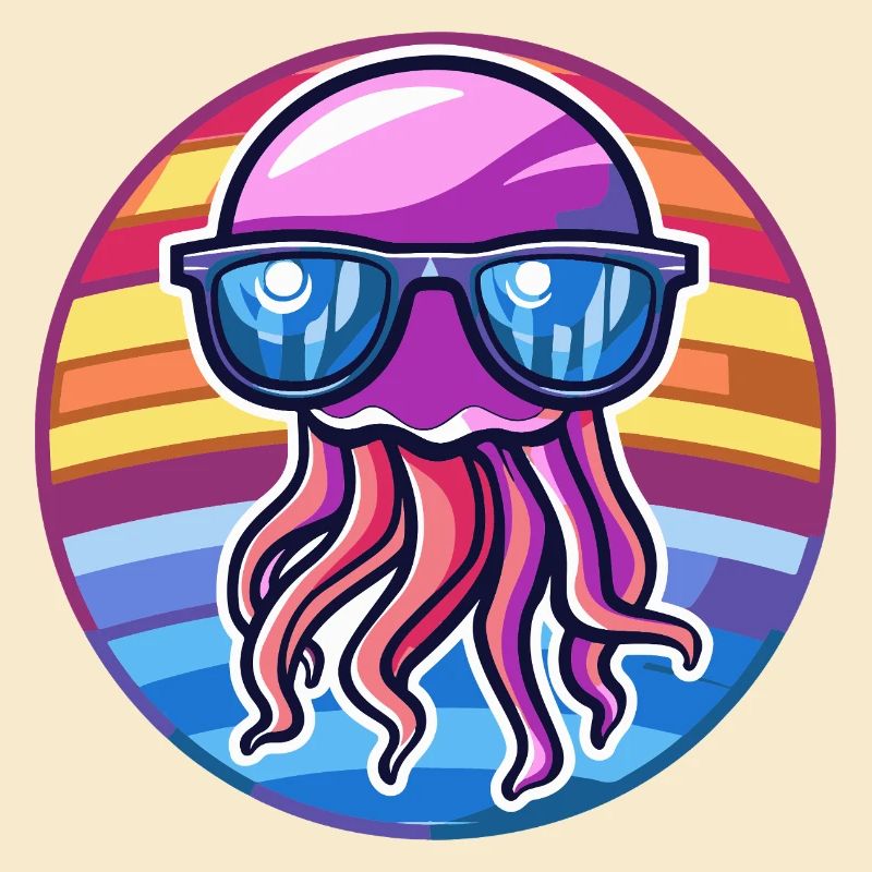 Méduse Bande dessinée cool