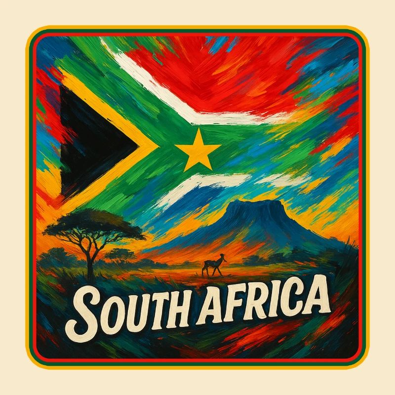 Conception du drapeau de l’Afrique du Sud