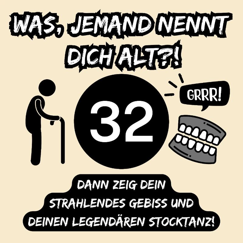 32 and legendary: Teeth out, stick dancing on!