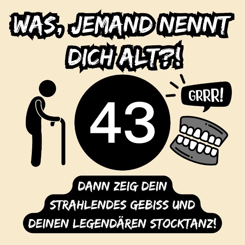 43 and legendary: Teeth out, stick dancing on!