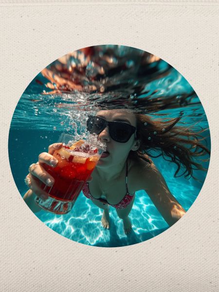 Malle Unterwasser Pool Party