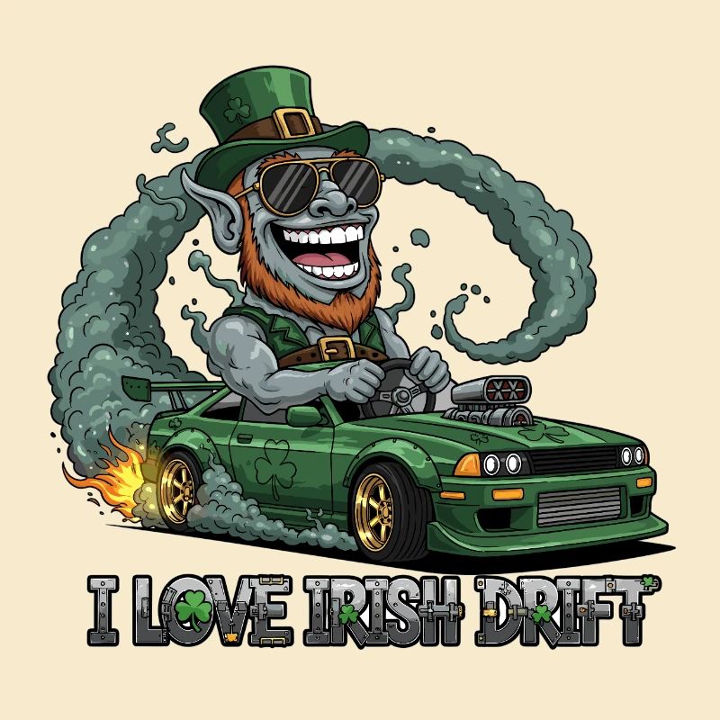 St. Patrick's Day Stunt Drift Design