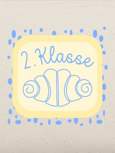Franzbrötchen Schulkind 2. Klasse