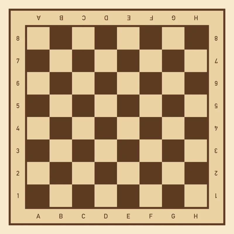 Klassisches Schachbrett Design