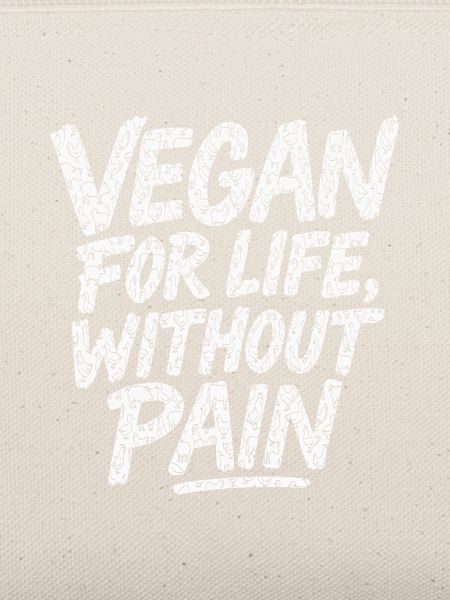 Veganer Lebensstil Slogan