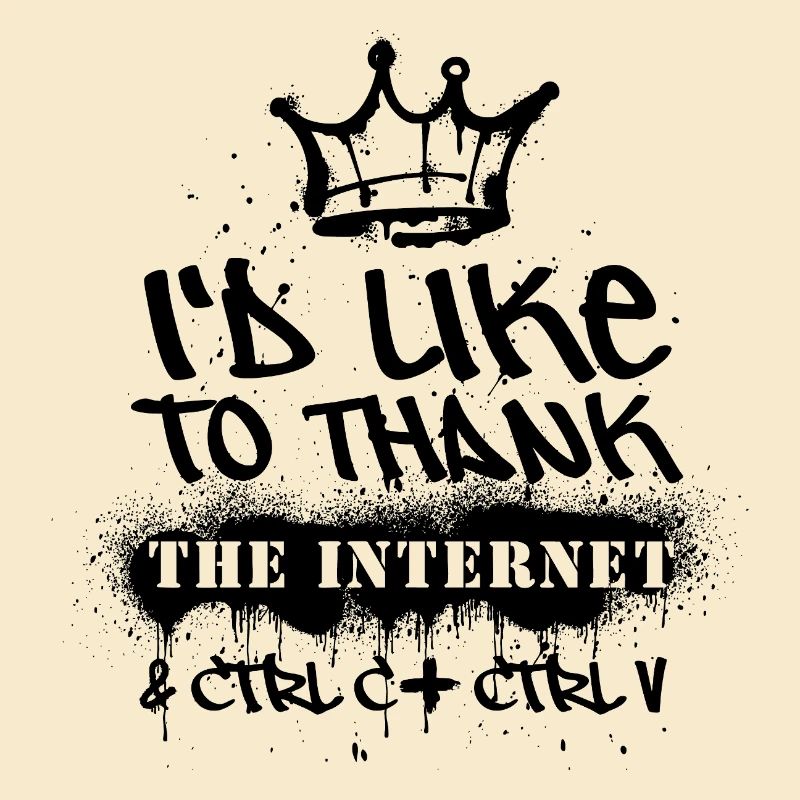 Class Shirts Ich möchte mich beim Internet bedanken